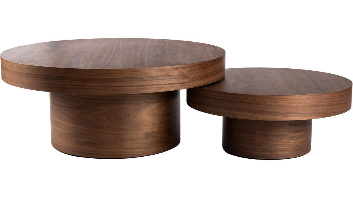 SOFFBORD i trä 70/70/30 cm  - nötfärg, Design, trä (70/70/30cm) - Best Price