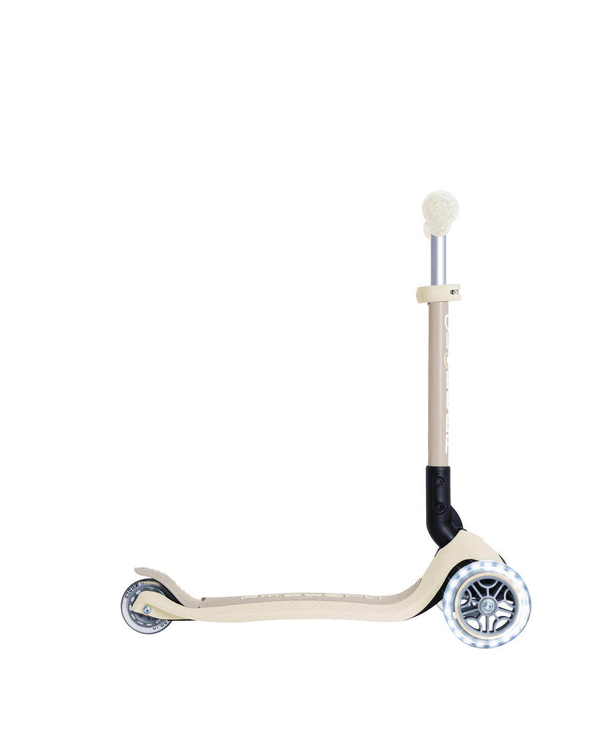 KINDERSCOOTER JUNIOR FOLDABLE LIGHTS  - Perlmutt, Basics, Kunststoff (57.5/28/68cm) - GLOBBER