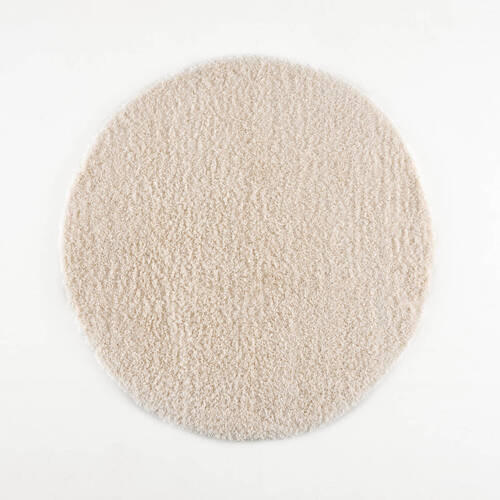 HOCHFLORTEPPICH 80/80 cm Porto Creme  - Creme, KONVENTIONELL, Textil (80/80cm)