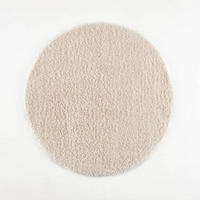 HOCHFLORTEPPICH 80/80 cm Porto Creme  - Creme, KONVENTIONELL, Textil (80/80cm) - Novel