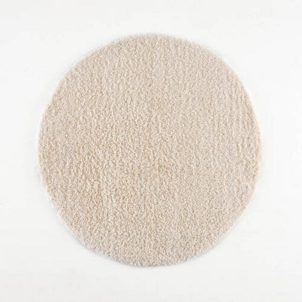 HOCHFLORTEPPICH 80/80 cm Porto Creme  - Creme, KONVENTIONELL, Textil (80/80cm) - Novel