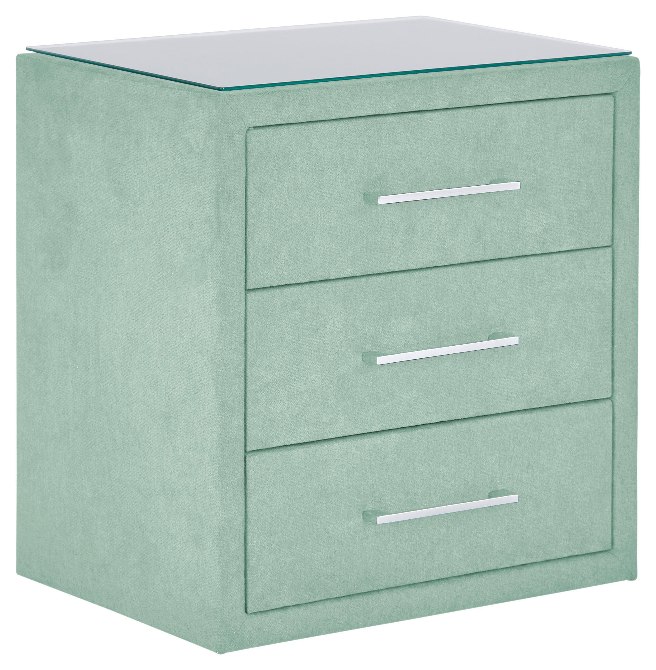 Nachtkästchen Jadegrün H: 60 cm Kleopatra