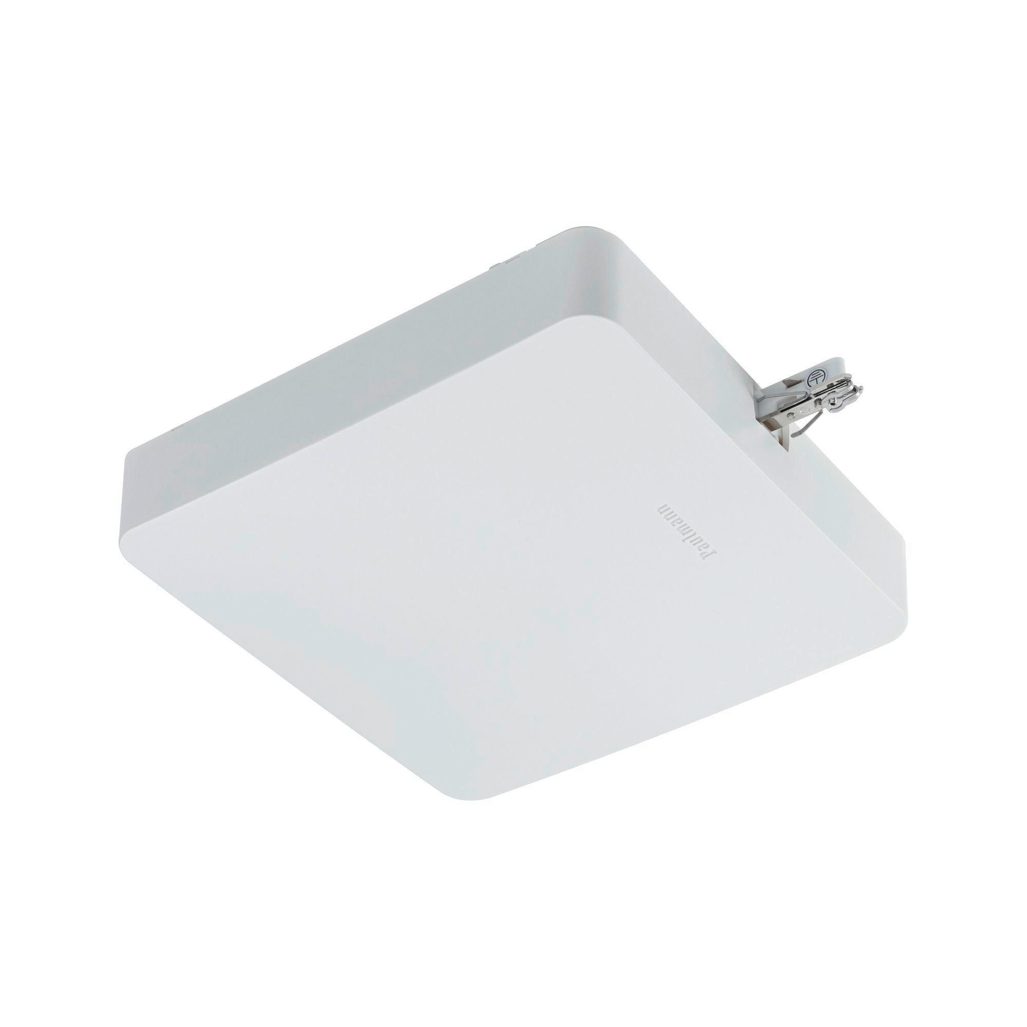 SCHIENENSYSTEM-EINSPEISER - Weiß, Basics, Kunststoff (22,7/4,8cm) - Paulmann