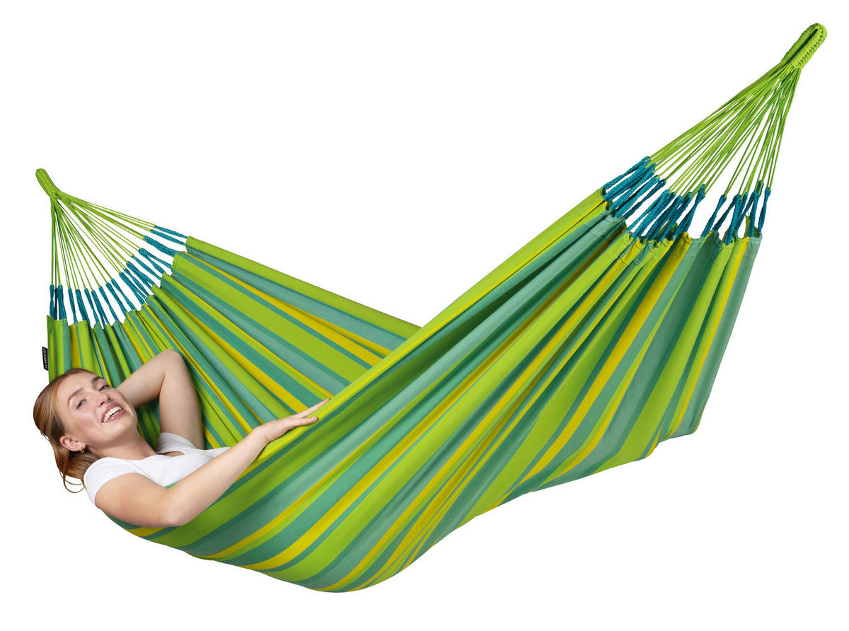 HOUPACÍ SÍŤ  - modrá/světle zelená, Konvenční, textil (140/300cm) - La Siesta