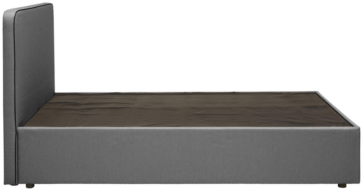 BOXBETT 120/200 cm  in Grau  - Grau, KONVENTIONELL, Holz (120/200cm) - P & B
