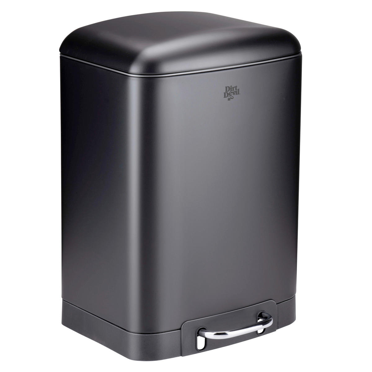 ABFALLSAMMLER 12 L  - Schwarz, Basics, Kunststoff/Metall (27,5/25,5/40cm) - Dirt Devil