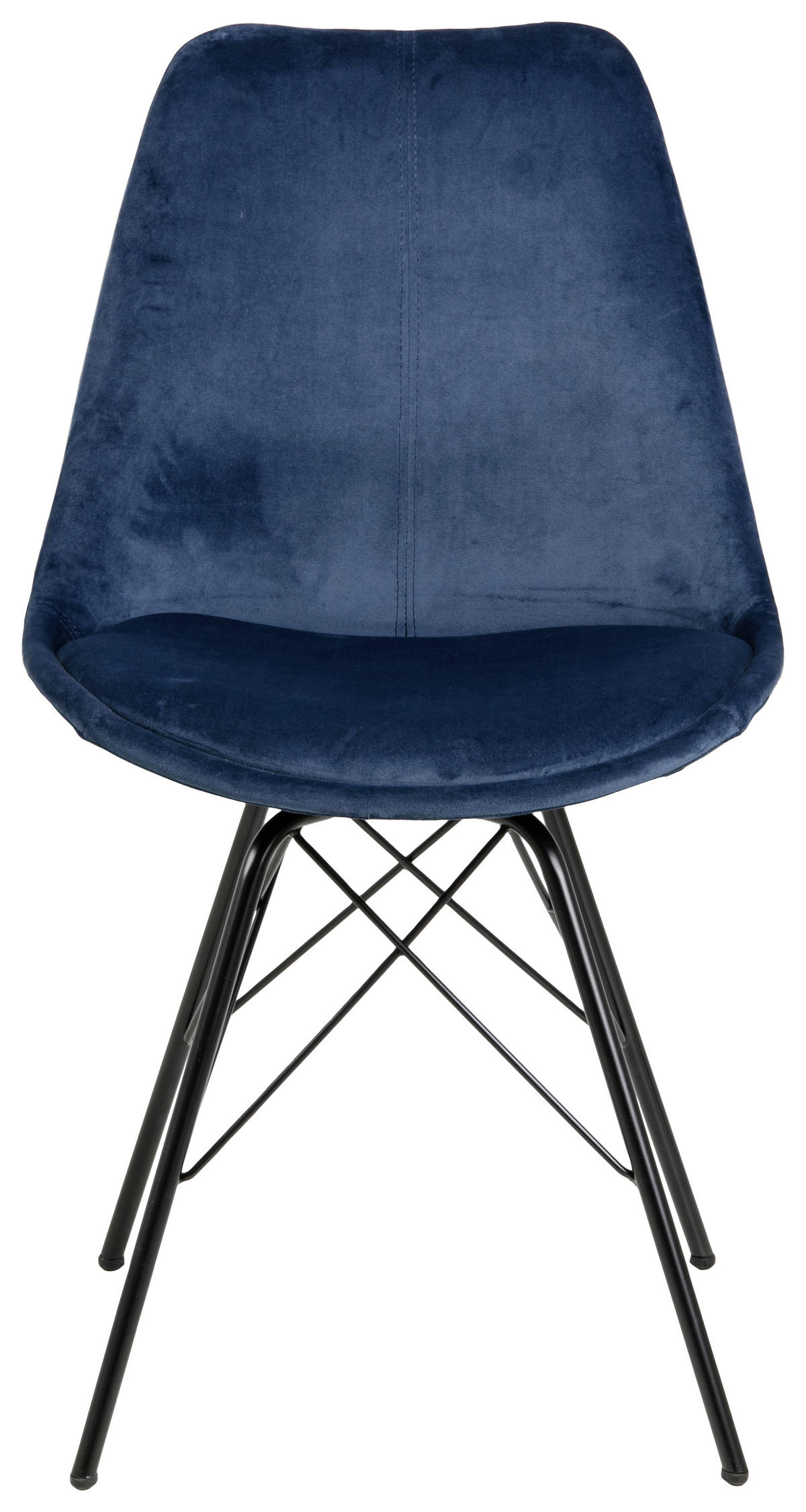 ŽIDLE, tmavě modrá - černá/tmavě modrá, Trend, kov/textil (48,5/85,5/54cm) - Carryhome