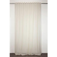 FERTIGVORHANG  transparent   280/300 cm  - Elfenbein, Basics, Textil (280/300cm)