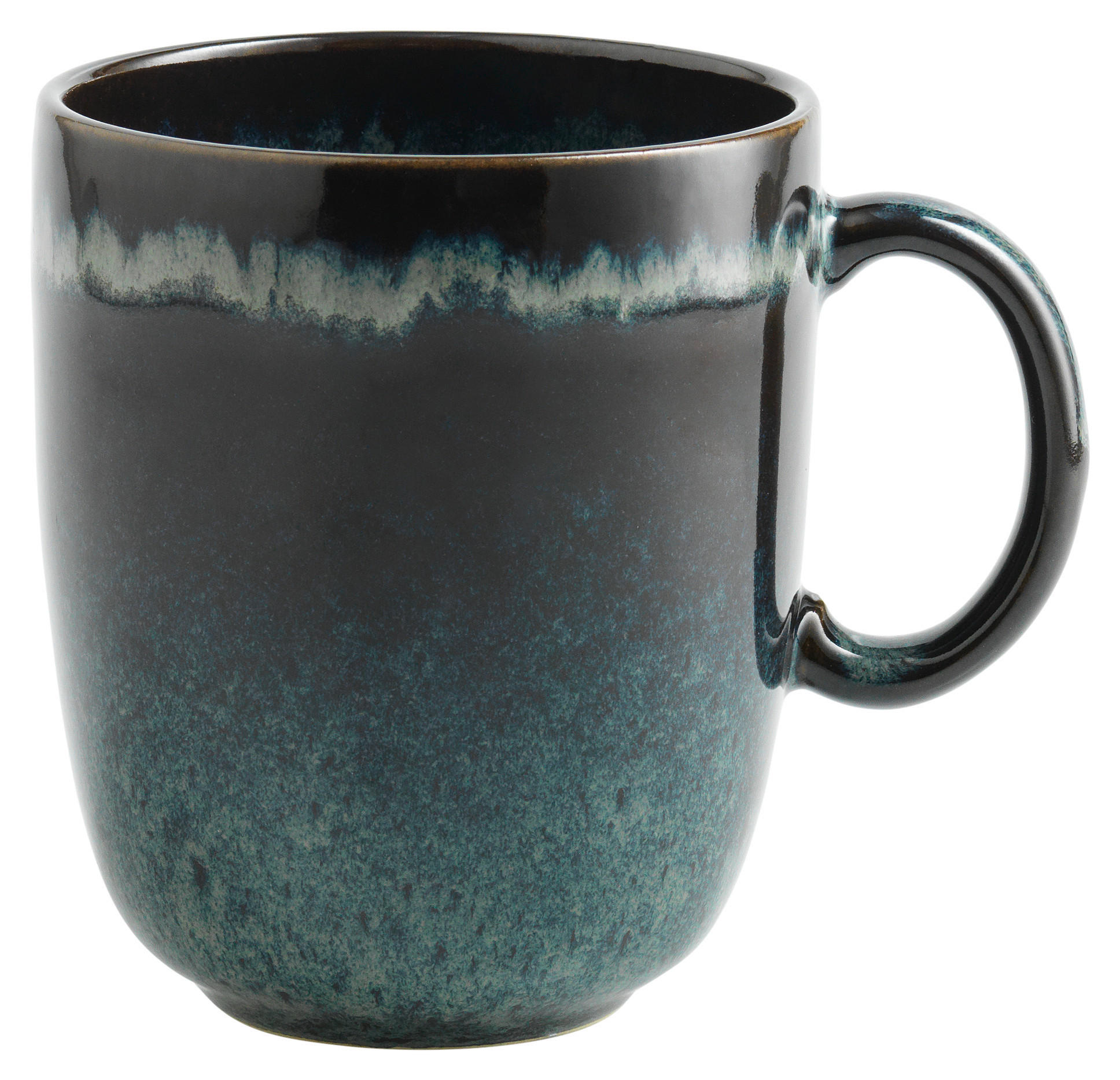 KAFFEEBECHER Lave Gris  400 ml   - Dunkelgrau, LIFESTYLE, Keramik (0,4l) - like.Villeroy & Boch