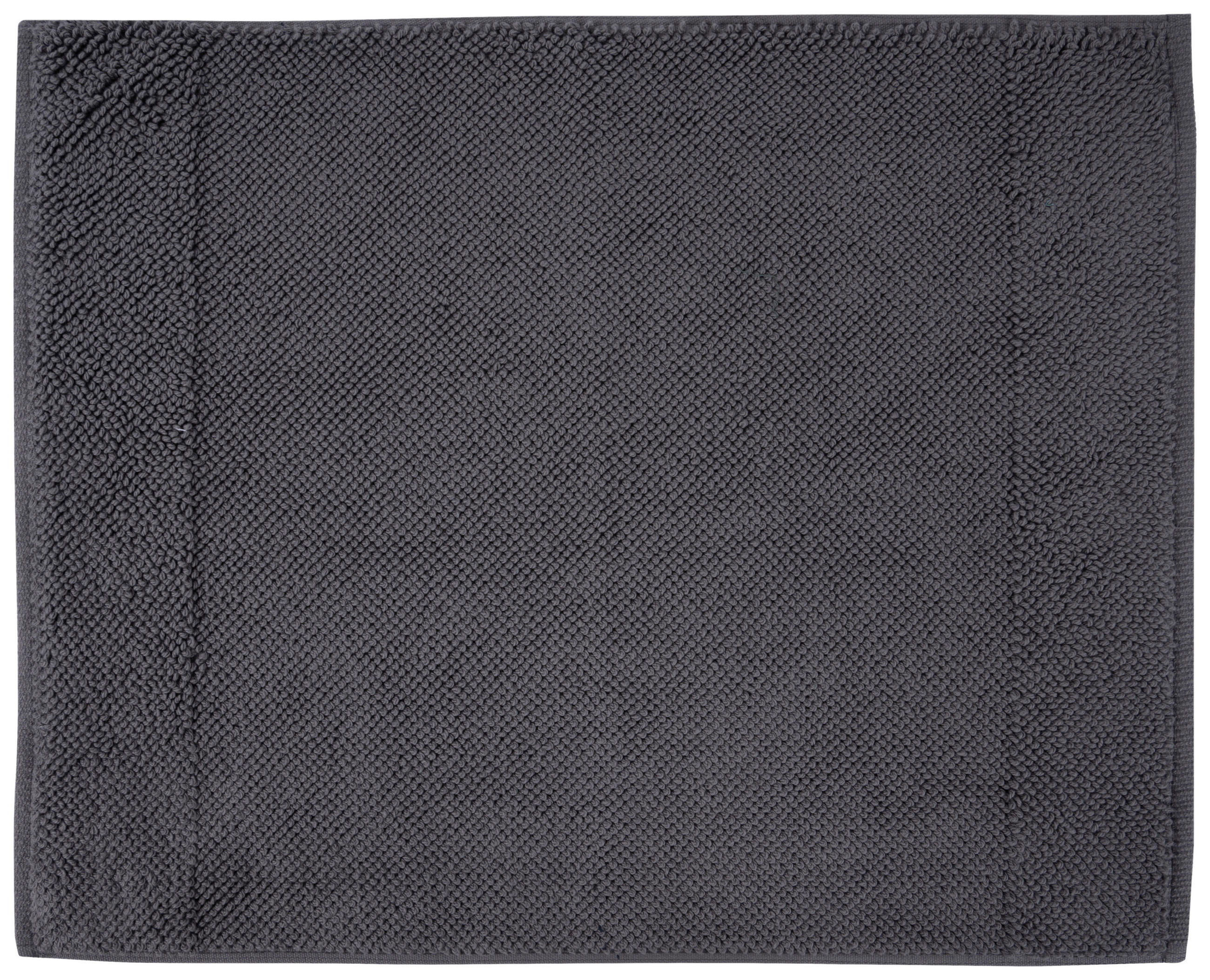 BADEMATTE BONITA Anthrazit 50/60 cm  - Anthrazit, KONVENTIONELL, Textil (50/60cm) - Bio:Vio