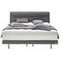 BOXSPRINGBETT 180/200 cm INKL. Matratze - Chromfarben/Grau, Design, Textil/Metall (180/200cm) - Ambiente BOXSPRINGBETT 180/200 cm INKL. Matratze - Chromfarben/Grau, Design, Textil/Metall (180/200cm) - Ambiente