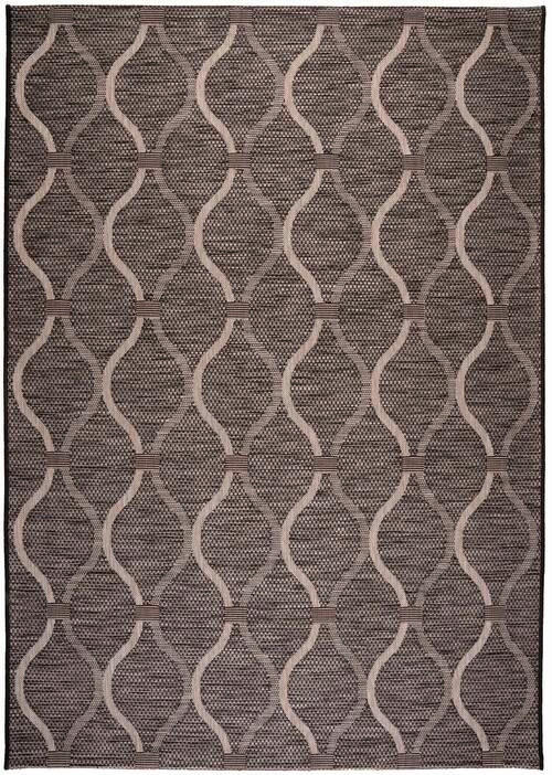 FLACHWEBETEPPICH 80/150 cm Grau rechteckig  - Grau, Basics, Textil (80/150cm) - Kayoom
