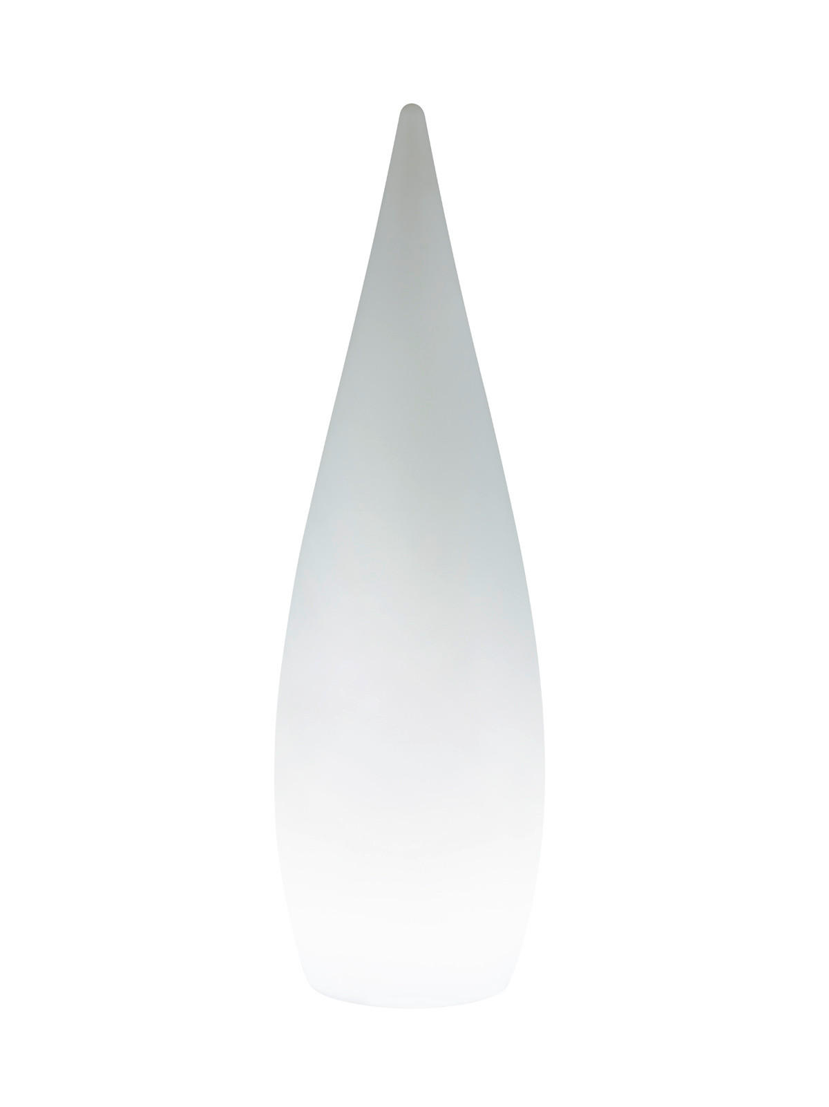 AUßENLEUCHTE 37/120 cm   - Weiß, Basics, Kunststoff (37/120cm) - P & B