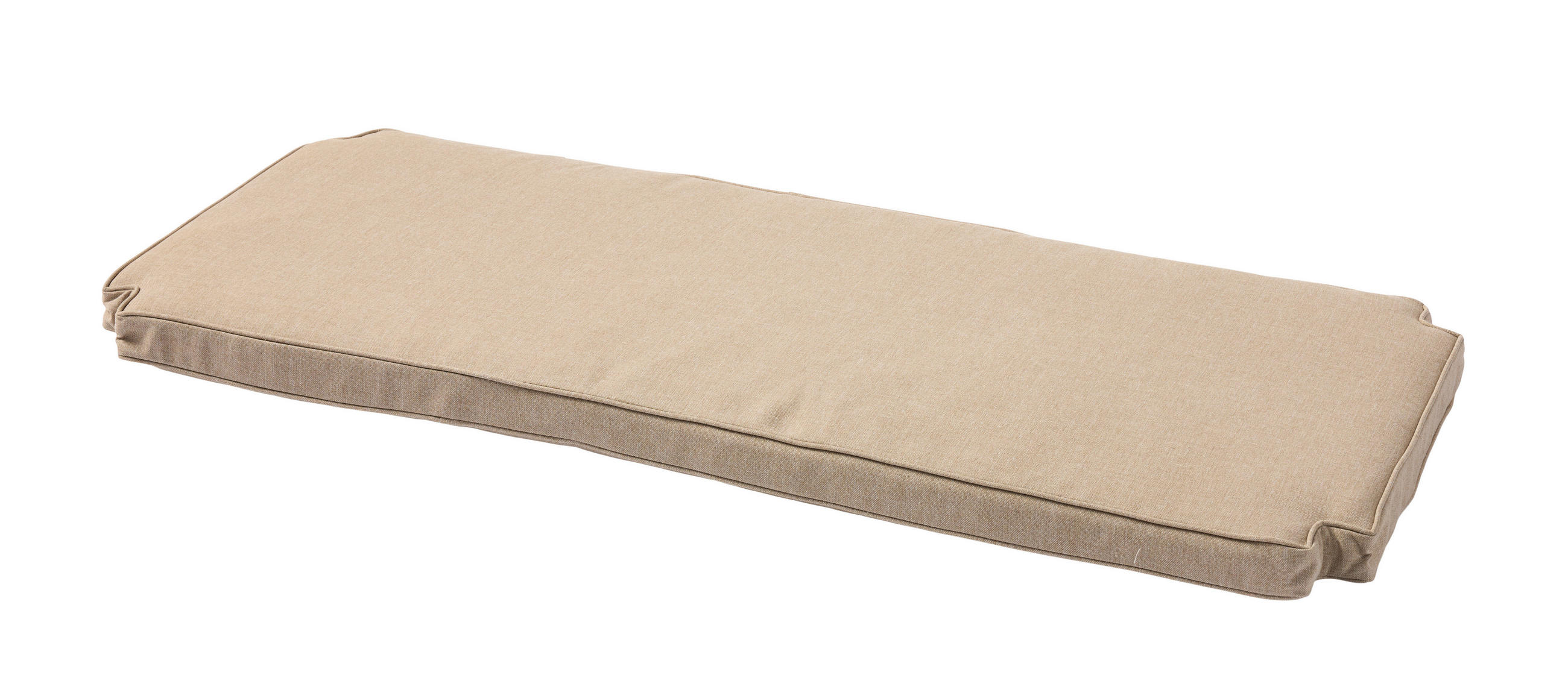 BANKAUFLAGE  - Sandfarben, Natur, Kunststoff (120/5/58cm) - Gardenson