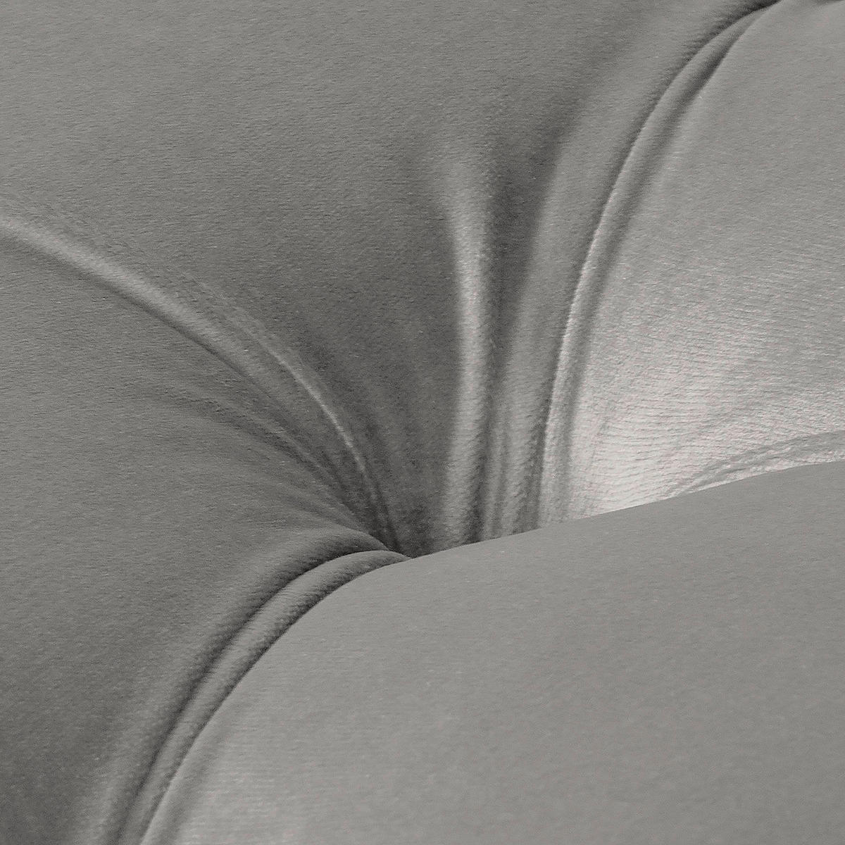 HOCKER Textil Grau  - Braun/Grau, Design, Holz/Textil (80/45/80cm) - Livetastic