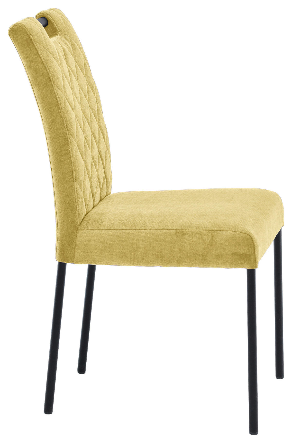 ŽIDLE, žlutá - černá/žlutá, Konvenční, kov/textil (46/91/61cm) - Carryhome