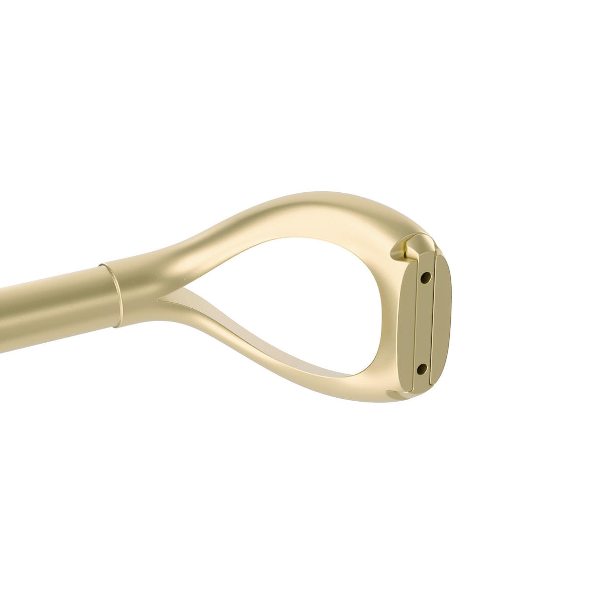 VORHANGSTANGENSET  107-305 cm  - Goldfarben, KONVENTIONELL, Kunststoff/Metall (107-305cm) - Umbra