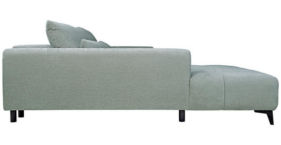 ECKSOFA  in Chenille Hellgrau  222/279 cm  - Hellgrau/Schwarz, KONVENTIONELL, Kunststoff/Textil (222/279cm) - Hom`in