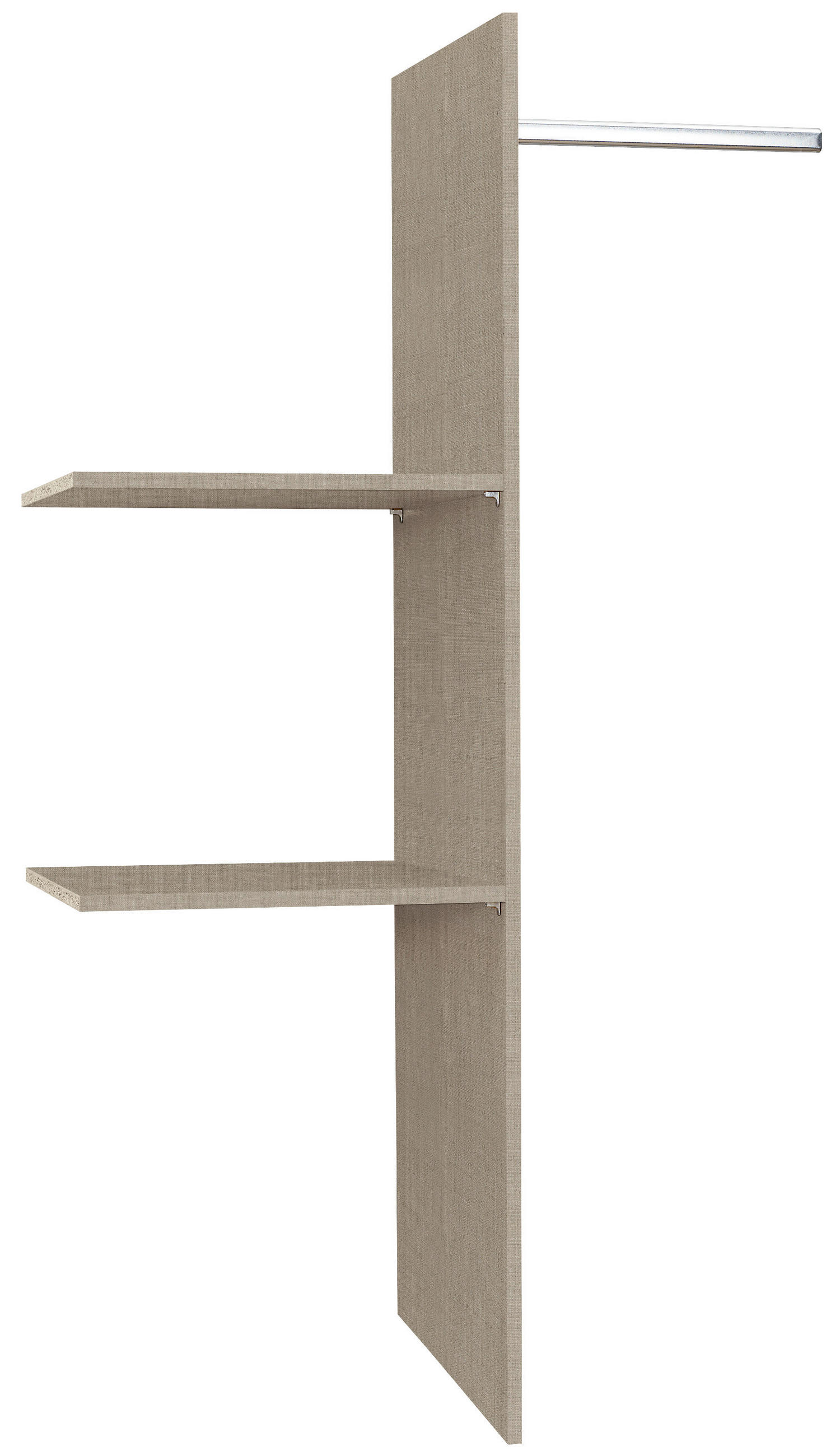 Carryhome Inneneinteilung Grau 88x147x48 cm