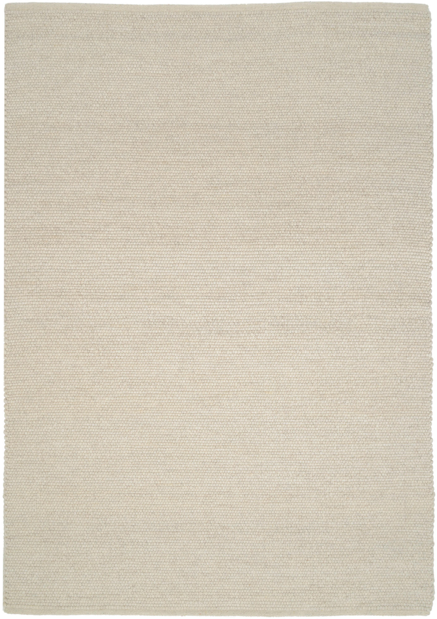 HANDWEBTEPPICH 200/200 cm Helsinki  - Creme, Basics, Textil (200/200cm) - Linea Natura