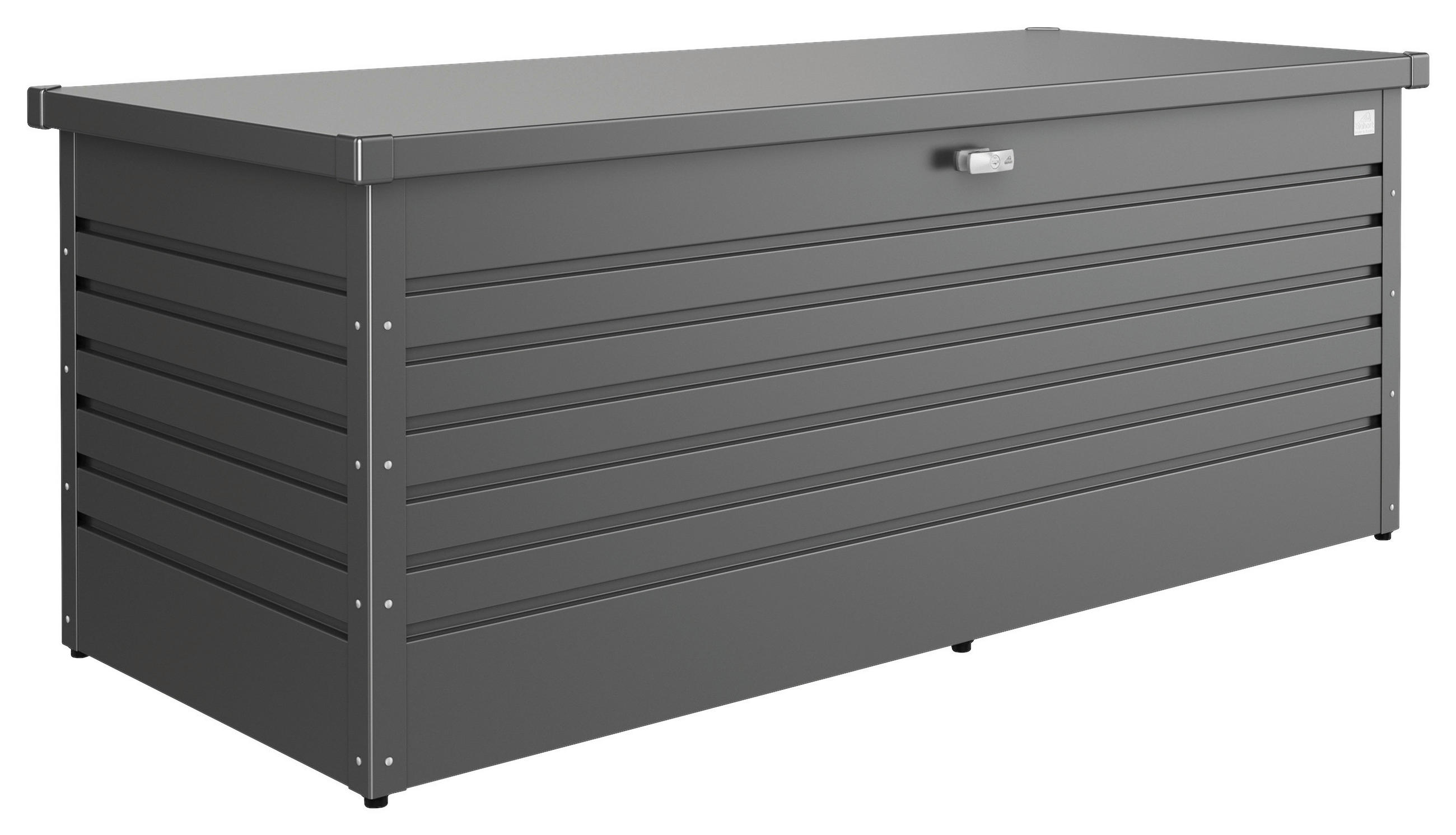 KISSENBOX 181/71/79 cm  - Dunkelgrau, Basics, Metall (181/71/79cm) - Biohort