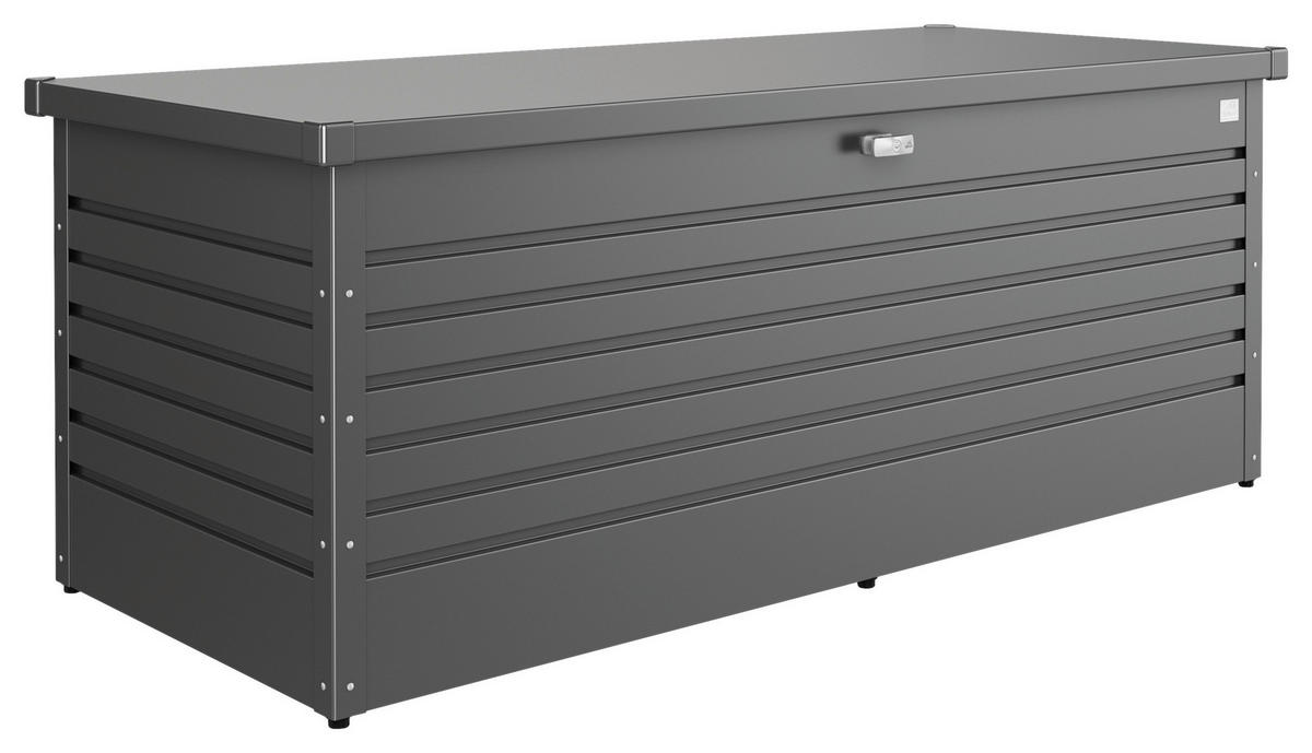 KISSENBOX 181/71/79 cm  - Dunkelgrau, Basics, Metall (181/71/79cm) - Biohort