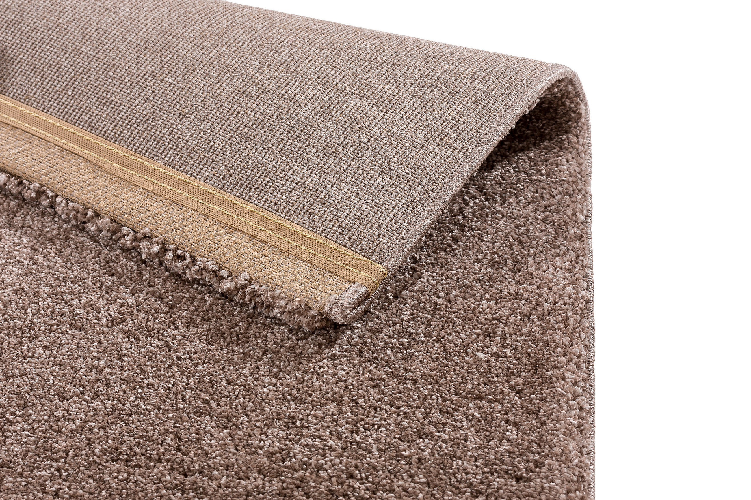 WEBTEPPICH 80/150 cm Braun, Haselnussfarben  - Haselnussfarben/Braun, Basics, Textil (80/150cm) - Novel