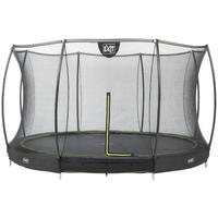 TRAMPOLIN EXIT GROUND Ø427  - Schwarz, KONVENTIONELL, Kunststoff/Metall (427/203cm) - EXIT Toys