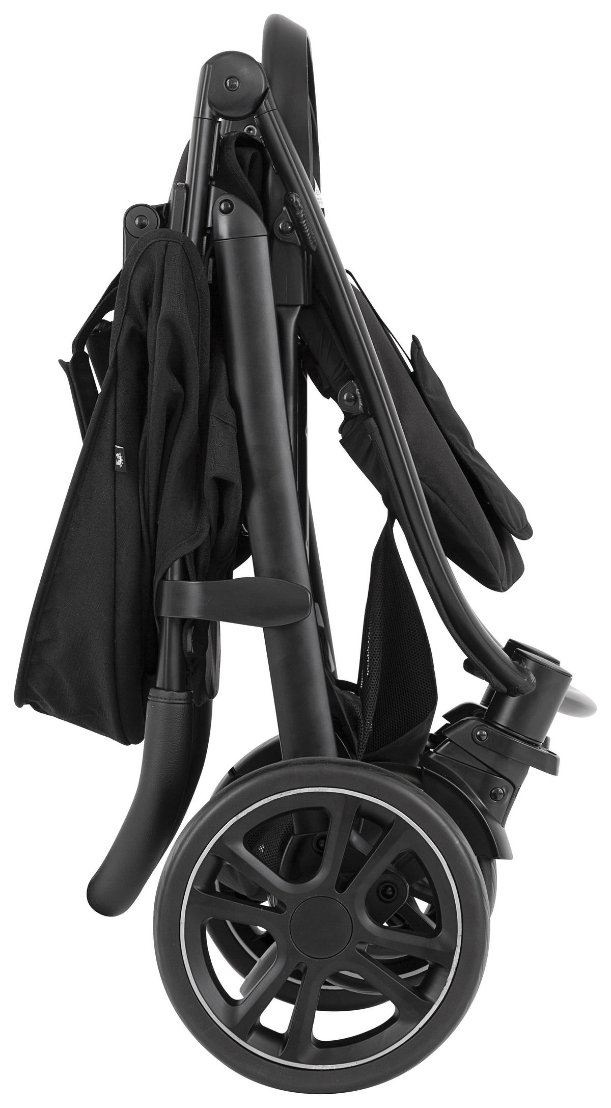 BUGGY Eezefold  - Schwarz, Basics, Textil/Metall (60/104/94cm) - Graco