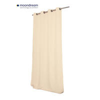 VERDUNKELUNGSVORHANG - Beige/Creme, Basics, Textil (135/260cm)