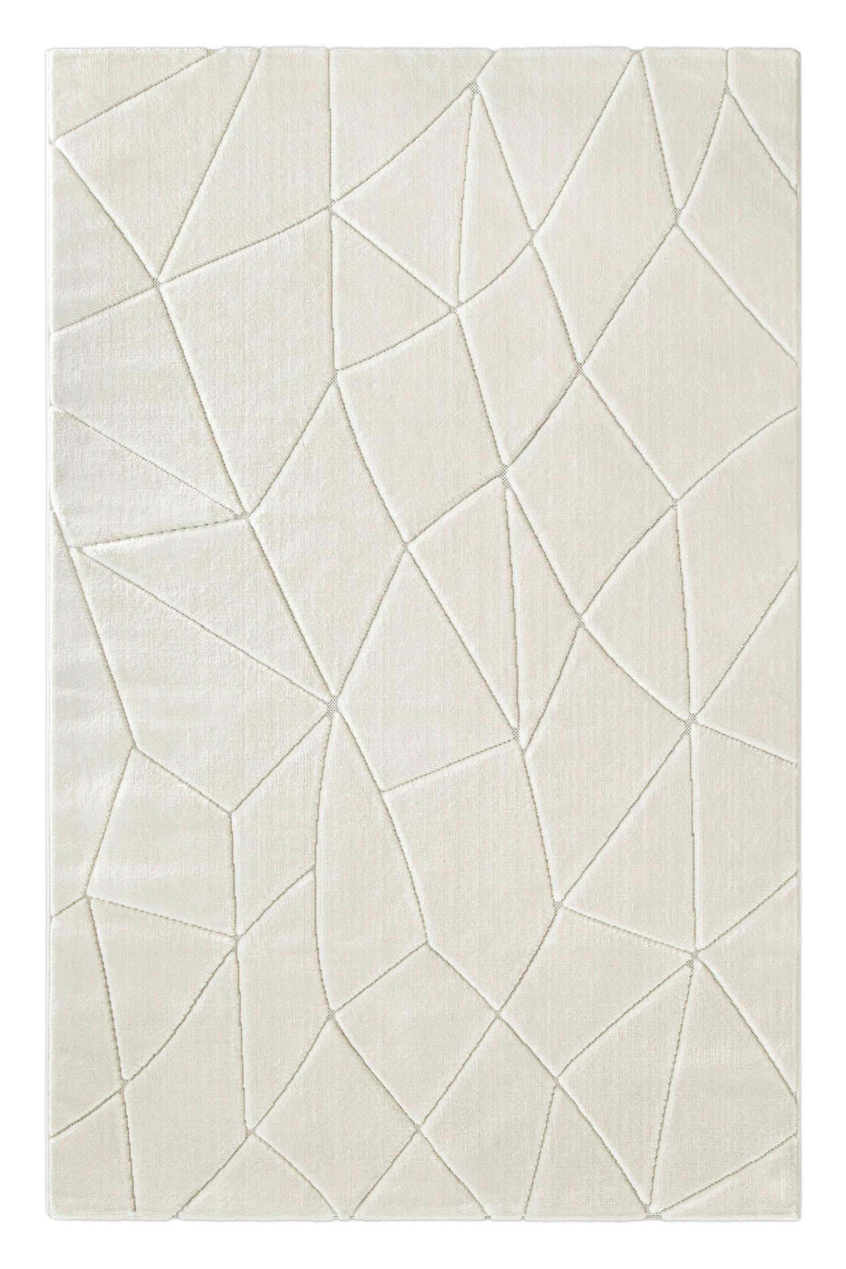 WEBTEPPICH Wohnzimmer 200/290 cm Unplugged Weiß rechteckig  - Weiß, Design, Textil (200/290cm) - WECON HOME