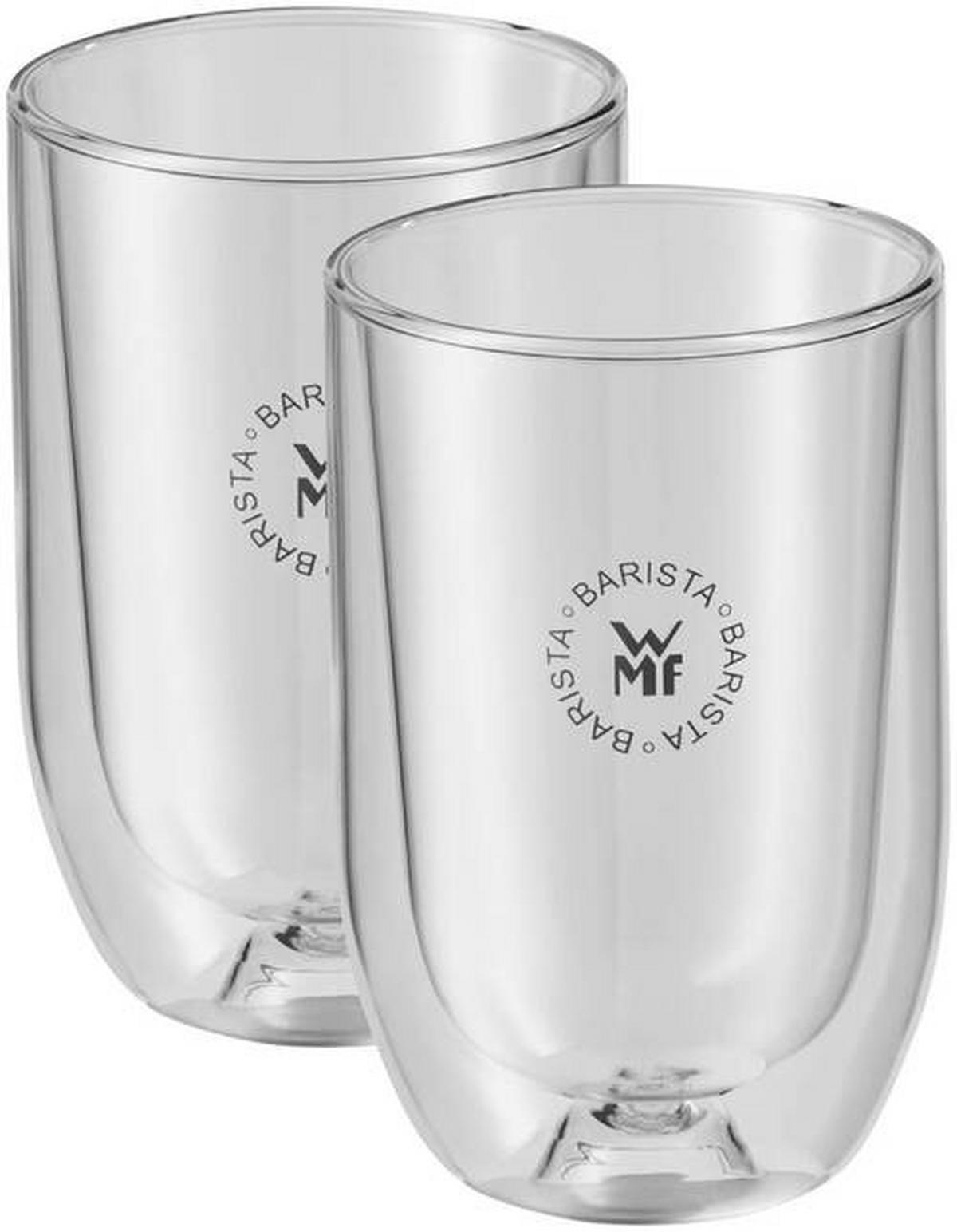 SET ČAŠA  2-dijelni   Barista  - prozirno, Design, staklo (17,2/8,6/13,4cm) - WMF