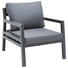 LOUNGESESSEL - Dunkelgrau/Anthrazit, MODERN, Textil/Metall (68/70/79cm) - Amatio LOUNGESESSEL - Dunkelgrau/Anthrazit, MODERN, Textil/Metall (68/70/79cm) - Amatio