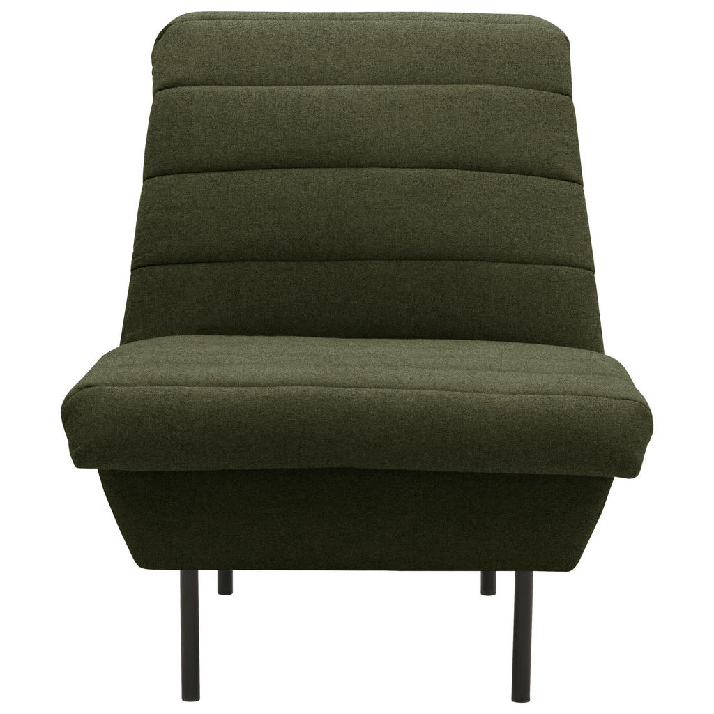 Thumbnail - Looks by W.Joop Sessel Looks IX, Grün, Textil, Uni, 72x92x103 cm, Made in EU, FSC Mix, Stoffauswahl, Wohnzimmer, Sessel,...