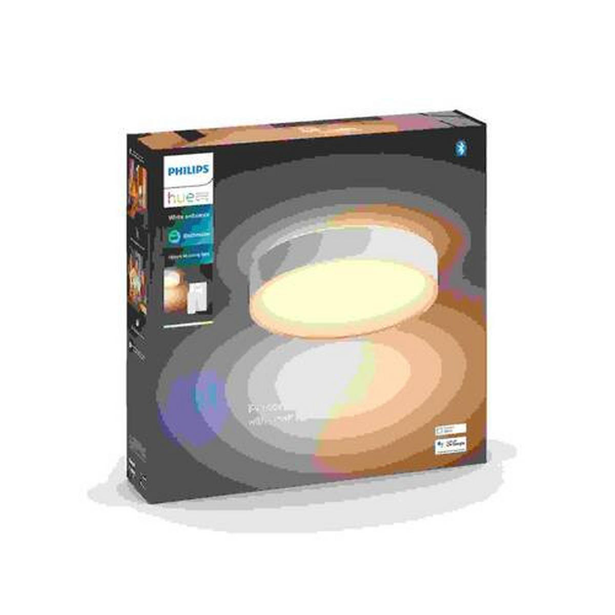 LED-DECKENLEUCHTE 38,1/8,4 cm    - Weiß, Design, Metall (38,1/8,4cm) - Philips HUE