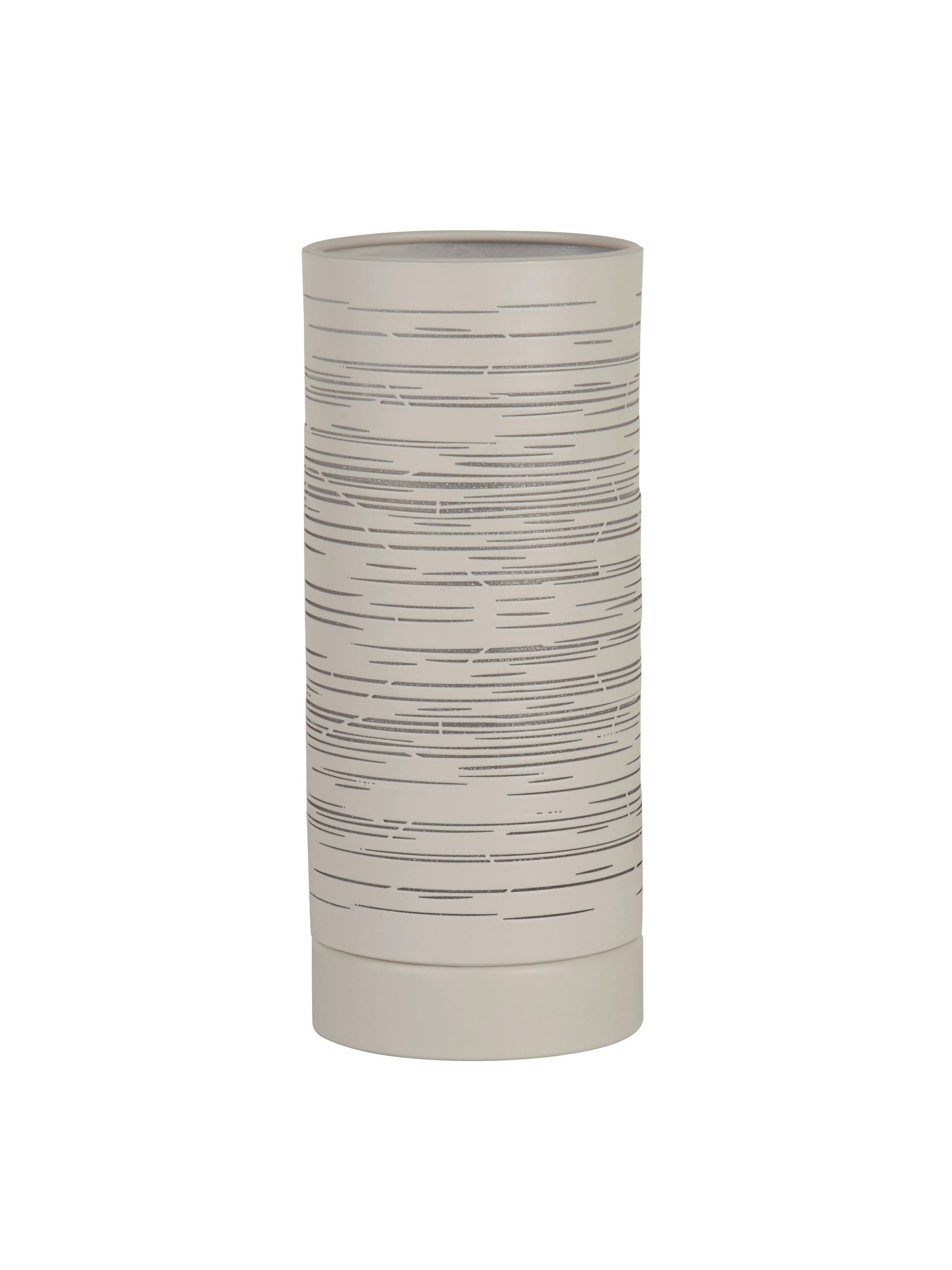 TISCHLEUCHTE Savvy 8.5/34.5 cm   - Klar/Weiß, Basics, Kunststoff/Metall (8.5/34.5cm) - Searchlight
