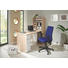 MINI-OFFICE - Buchefarben/Weiß, KONVENTIONELL, Glas/Holzwerkstoff (65/150/170cm) MINI-OFFICE - Buchefarben/Weiß, KONVENTIONELL, Glas/Holzwerkstoff (65/150/170cm)