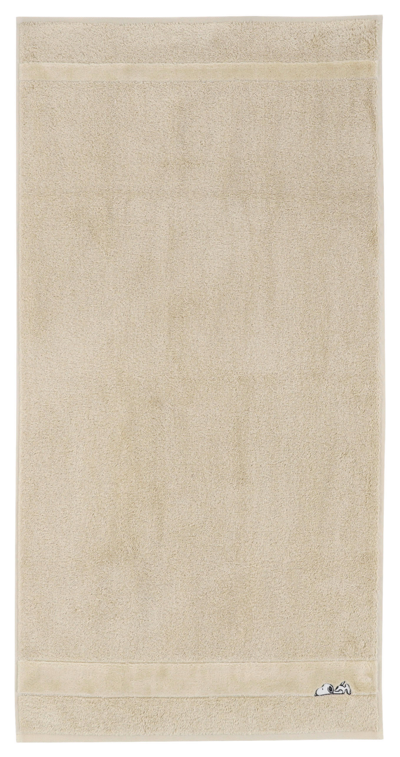 HANDTUCH Sleepy Snoopy Beige  - Beige, Basics, Textil (50/100cm) - Vossen