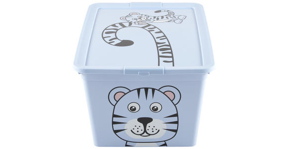 SPIELZEUGBOX 48,5/36/25 cm  - Blau, Basics, Kunststoff (48,5/36/25cm) - My Baby Lou