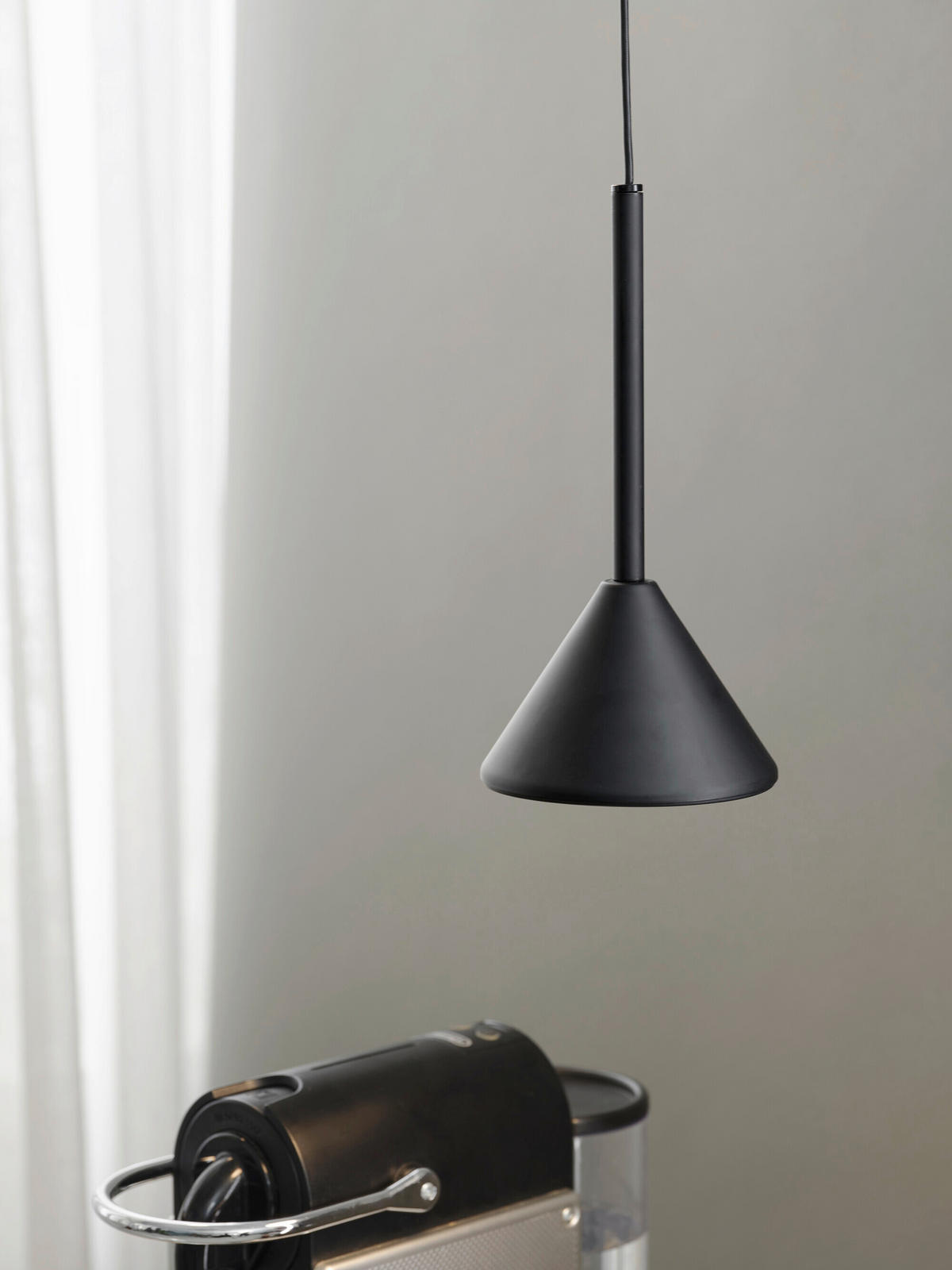 LED-HÄNGELEUCHTE 12/150 cm   - Schwarz, Basics, Metall (12/150cm) - Osram