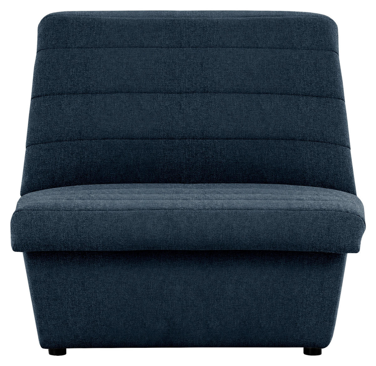 SESSEL Webstoff Dunkelblau    - Schwarz/Dunkelblau, Design, Kunststoff/Textil (92/92/103cm) - LOOKS by W.Joop