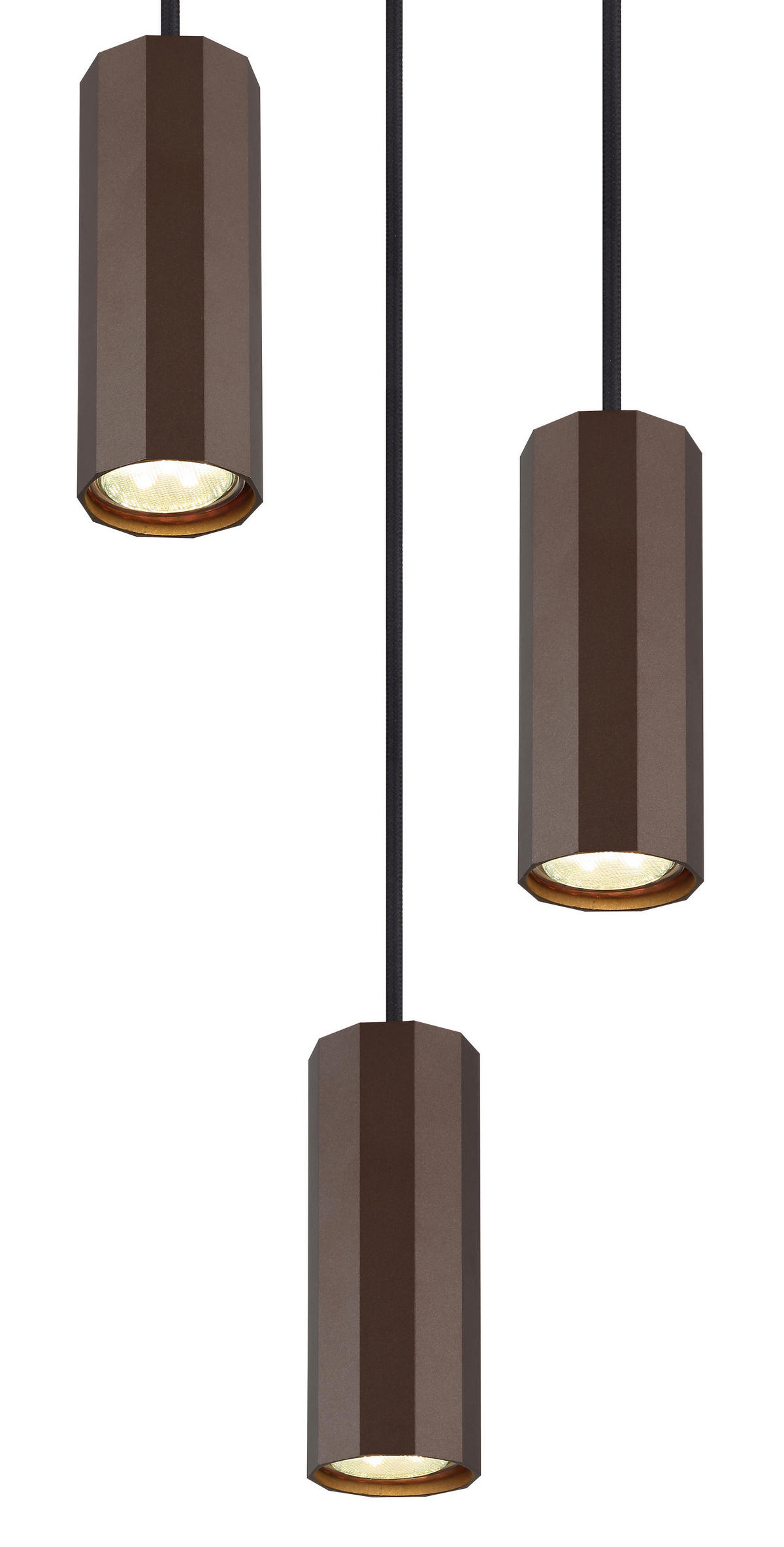 ZÁVĚSNÉ SVÍTIDLO, 21/120 cm  - bronzová, Design, kov (21/120cm) - Globo