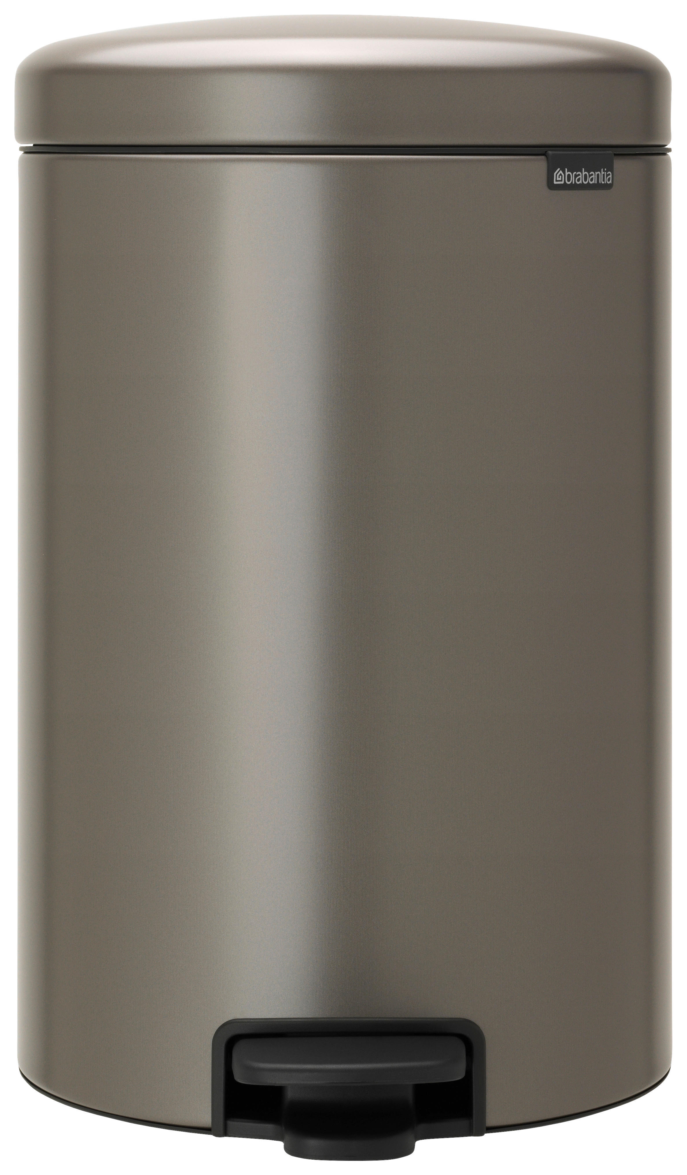 ODPADKOVÝ KOŠ 20 l - platinová, Design, kov/plast (29/46,7/38cm) - Brabantia