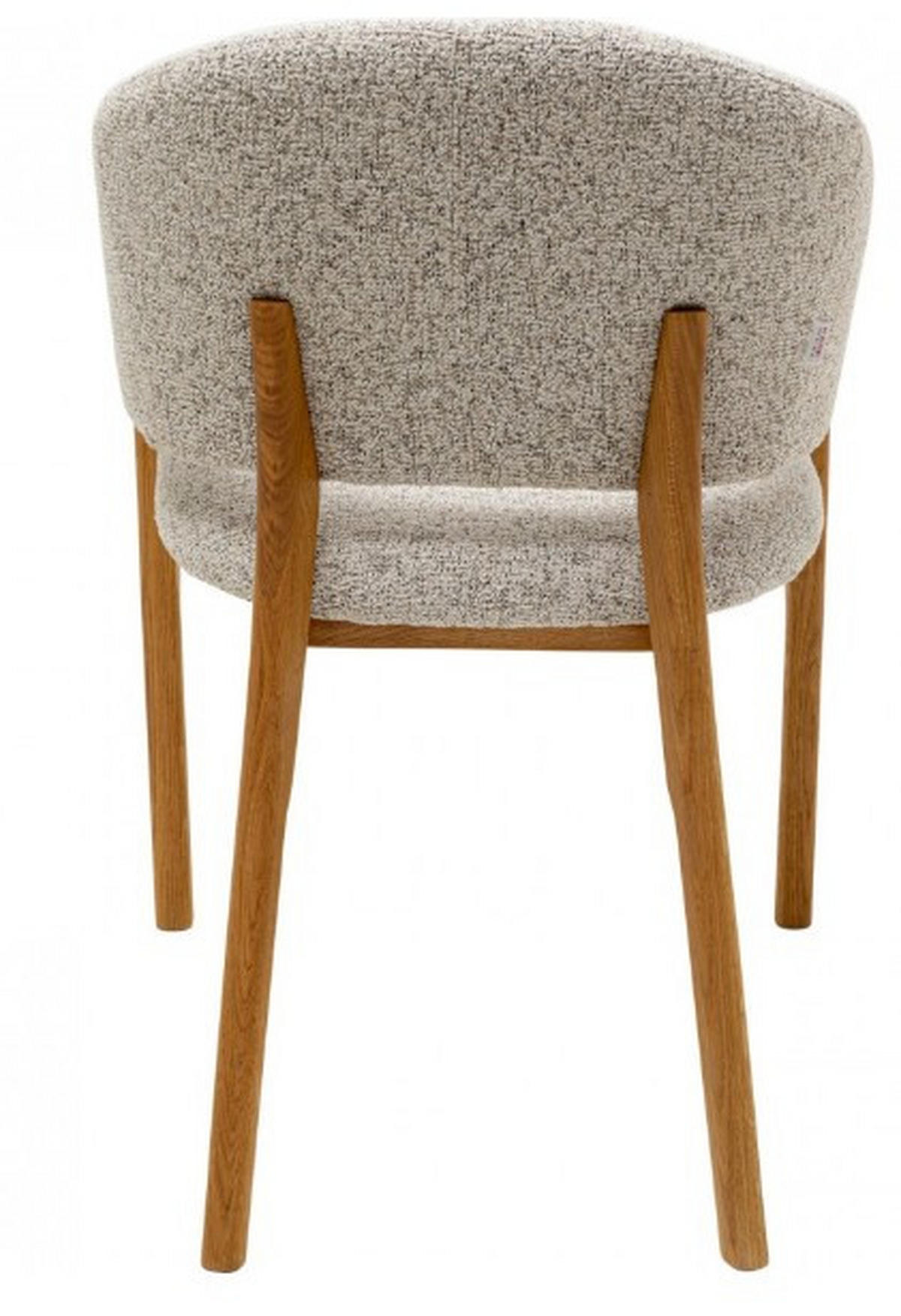 ARMLEHNSTUHL  ,  , Webstoff  ,  - Eichefarben/Grau, Basics, Holz/Textil (58/87/57cm) - Kare-Design