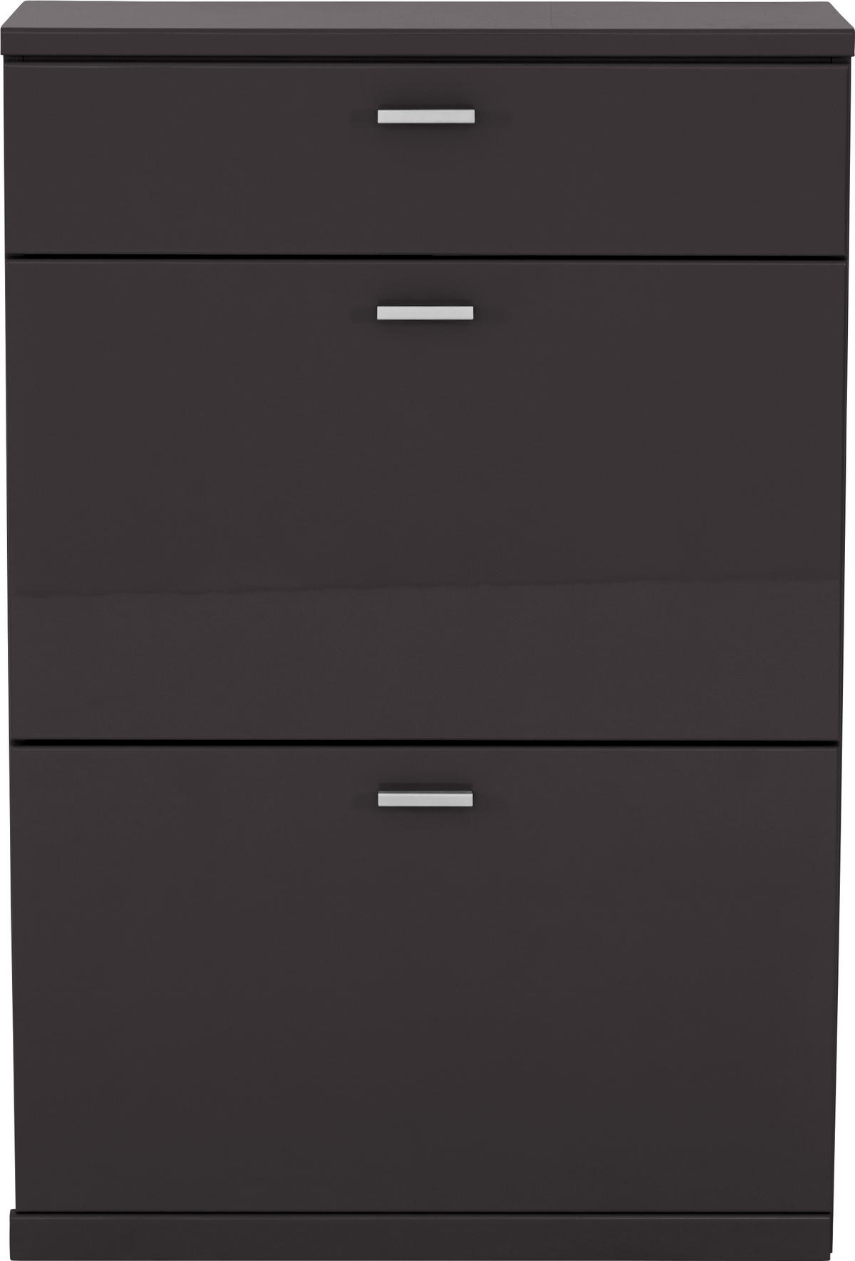 SCHUHKIPPER  in 75/112,7/29,5 cm  - Edelstahlfarben/Graphitfarben, Design, Holzwerkstoff/Metall (75/112,7/29,5cm) - Invivus