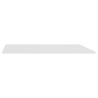 OBERPLATTE - Weiss, Konventionell, Holzwerkstoff (46/1,6/42cm) - Hom`in
