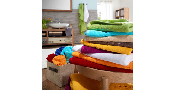 DUSCHTUCH 70/140 cm Grün - Grün, KONVENTIONELL, Textil (70/140cm) - Esposa
