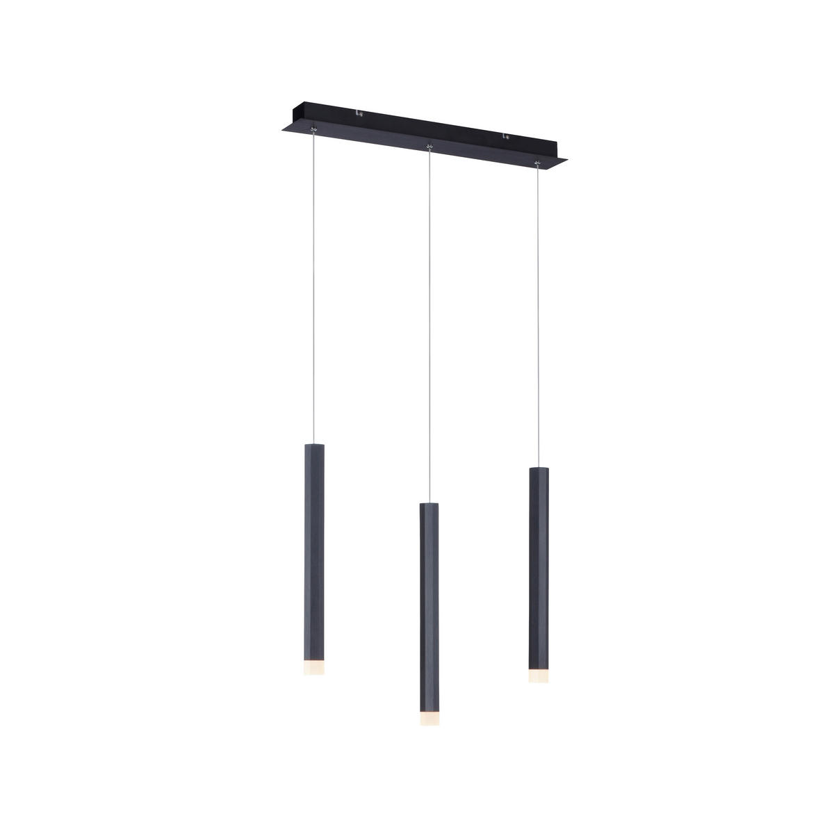 LED LUSTER    55/8/120 cm    - crna, Trendi, metal/plastika (55/8/120cm)