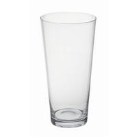 VÁZA, sklo, 25 cm - číra, Basics, sklo (12,5/25cm) - Ambia Home