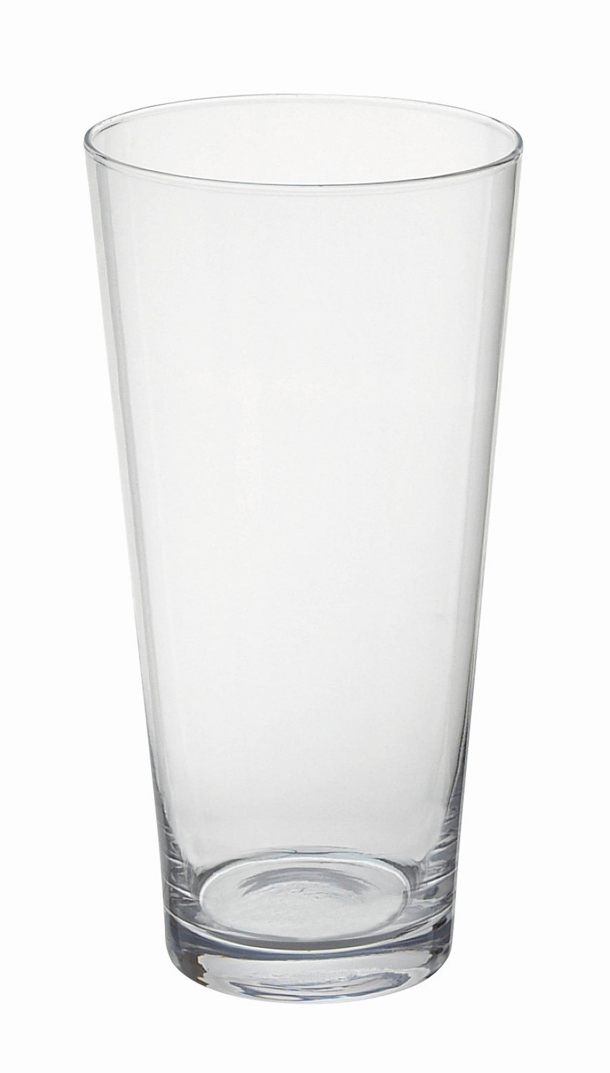 VÁZA, sklo, 25 cm - číra, Basics, sklo (12,5/25cm) - Ambia Home